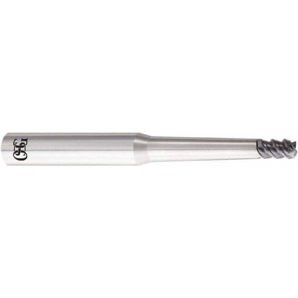 Corner Radius End Mill: 8 mm Dia, 12 mm LOC, 2 mm Radius, 3 Flutes, Solid Carbide MPN:3097841