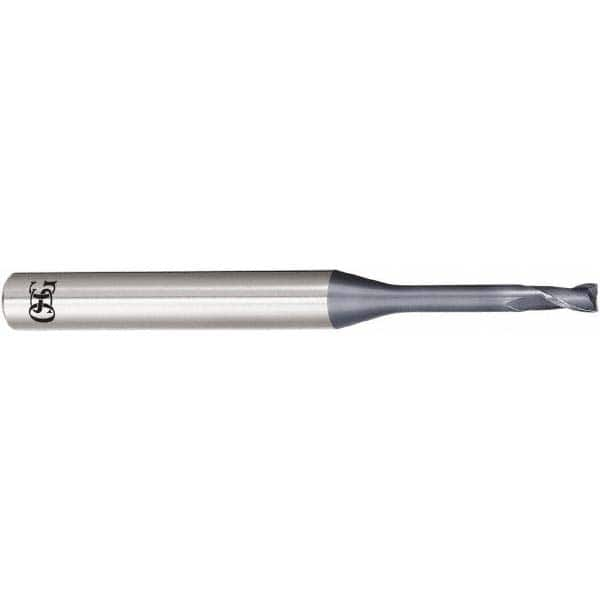 Square End Mill: 0.0079'' Dia, 0.0118'' LOC, 2 Flutes, Solid Carbide MPN:3131204