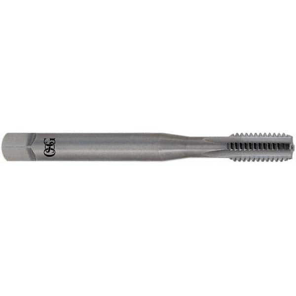 Straight Flute Tap: #10-24 UNC, 3 Flutes, Bottoming, 2B Class of Fit, Solid Carbide, Bright/Uncoated MPN:3190300