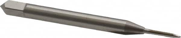 Straight Flute Tap: #00-96 UNC, 2 Flutes, Plug, High Speed Steel, Bright/Uncoated MPN:3380000