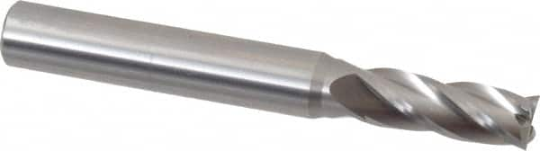 Square End Mill: 0.2756'' Dia, 0.748'' LOC, 4 Flutes, Solid Carbide MPN:404-2756