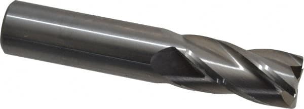 Square End Mill: 3/4'' Dia, 1-1/2'' LOC, 3/4'' Shank Dia, 4'' OAL, 4 Flutes, Solid Carbide MPN:404-7500