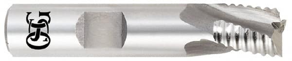 Square End Mill: 1'' Dia, 1'' LOC, 1'' Shank Dia, 3-1/2'' OAL, 3 Flutes, Cobalt MPN:4105700