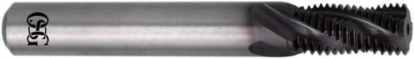 Helical Flute Thread Mill: M6x1, 3 Flute, 6.00 mm Shank Dia, Solid Carbide MPN:4110000111