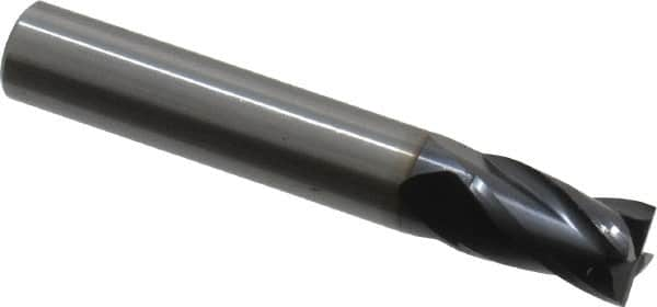 Square End Mill: 5/16'' Dia, 1/2'' LOC, 5/16'' Shank Dia, 2'' OAL, 4 Flutes, Solid Carbide MPN:414-312511