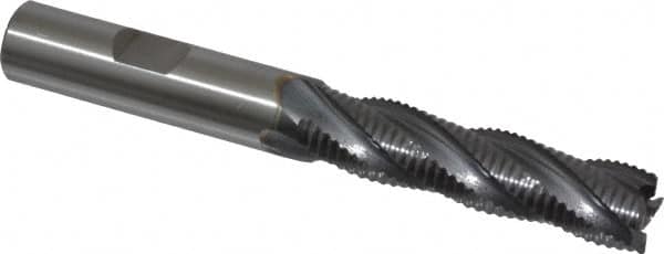 Square End Mill: 1/2'' Dia, 2'' LOC, 1/2'' Shank Dia, 4'' OAL, 4 Flutes, Cobalt MPN:4550308