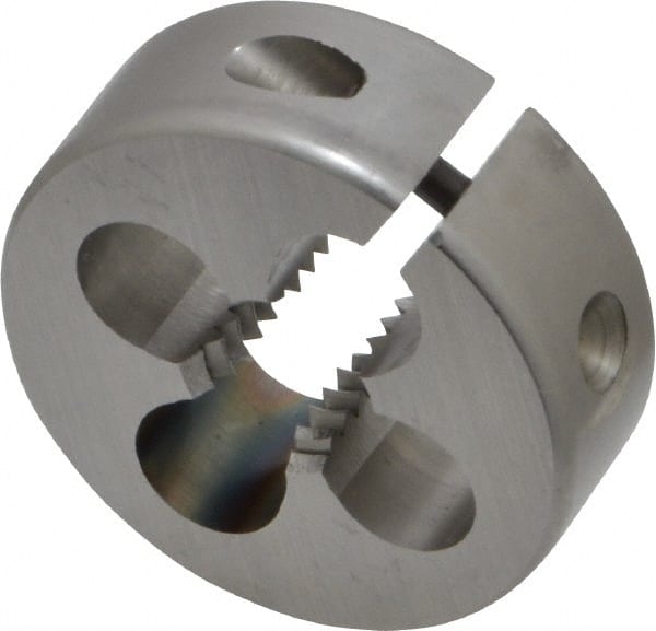 Round Die: M8x1.25, 25 mm OD, High Speed Steel MPN:46085