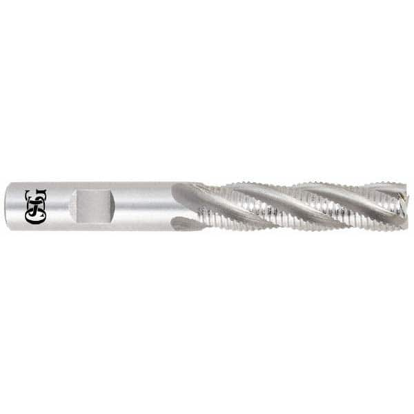 Square End Mill: 1-1/2'' Dia, 2'' LOC, 1-1/4'' Shank Dia, 4-1/2'' OAL, 6 Flutes, Cobalt MPN:4613300