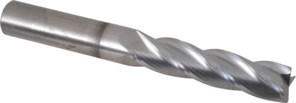 Square End Mill: 1/2'' Dia, 2'' LOC, 1/2'' Shank Dia, 4'' OAL, 4 Flutes, Solid Carbide MPN:464-500008