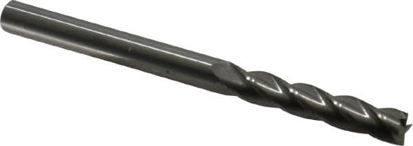 Square End Mill: 5/16'' Dia, 1-5/8'' LOC, 5/16'' Shank Dia, 4'' OAL, 4 Flutes, Solid Carbide MPN:484-3125