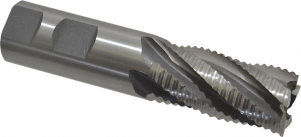 Square End Mill: 1'' Dia, 2'' LOC, 1'' Shank Dia, 4-1/2'' OAL, 5 Flutes, Cobalt MPN:4910500