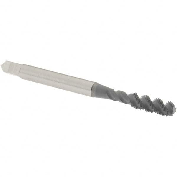 Spiral Flute Tap: #10-32 UNF, 3 Flutes, Bottoming, 3B Class of Fit, High Speed Steel, elektraLUBE Coated MPN:5002702