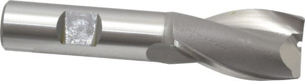 Square End Mill: 7/8'' Dia, 1-1/2'' LOC, 5/8'' Shank Dia, 3-5/8'' OAL, 2 Flutes, Cobalt MPN:5202500