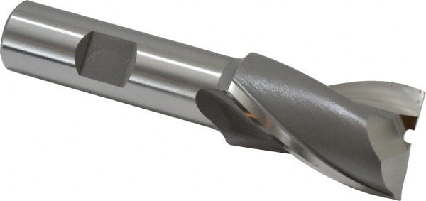 Square End Mill: 15/16'' Dia, 1-1/2'' LOC, 5/8'' Shank Dia, 3-5/8'' OAL, 2 Flutes, Cobalt MPN:5202600