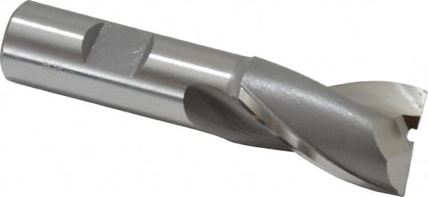 Square End Mill: 31/32'' Dia, 1-1/2'' LOC, 3/4'' Shank Dia, 3-3/4'' OAL, 2 Flutes, Cobalt MPN:5203500