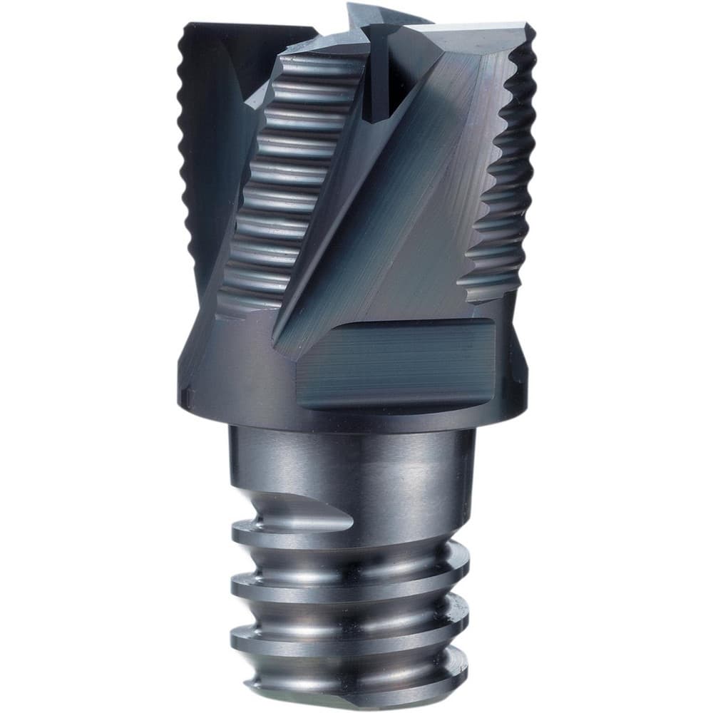 Square End Mill Heads, Center Cutting: Center Cutting , Helix Angle: 19 MPN:52315000