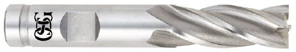 Square End Mill: 1/4'' Dia, 1/4'' LOC, 3/8'' Shank Dia, 2-1/16'' OAL, 4 Flutes, Cobalt MPN:5417000