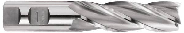 Square End Mill: 1-3/4'' Dia, 3'' LOC, 1-1/4'' Shank Dia, 5-1/2'' OAL, 6 Flutes, Cobalt MPN:5476300