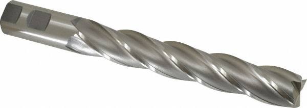 Square End Mill: 1'' Dia, 6'' LOC, 1'' Shank Dia, 8-1/2'' OAL, 4 Flutes, Cobalt MPN:5585100