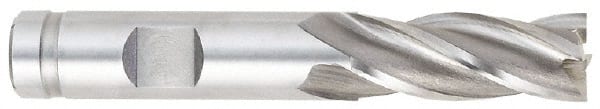 Square End Mill: 29/32'' Dia, 1-7/8'' LOC, 3/4'' Shank Dia, 4-1/8'' OAL, 4 Flutes, Vanadium High Speed Steel MPN:5743400