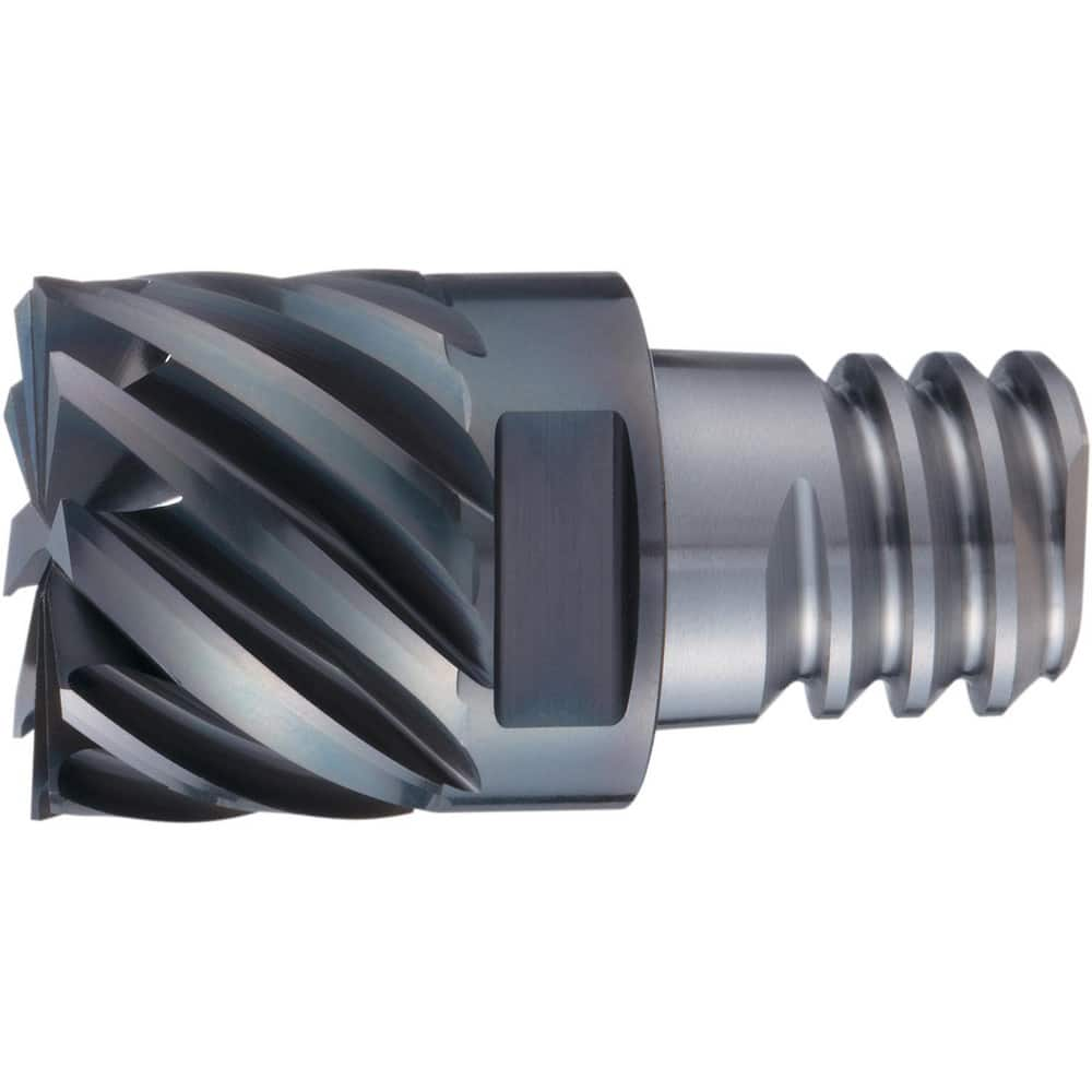 Square End Mill Heads, Center Cutting: Center Cutting  MPN:7830096