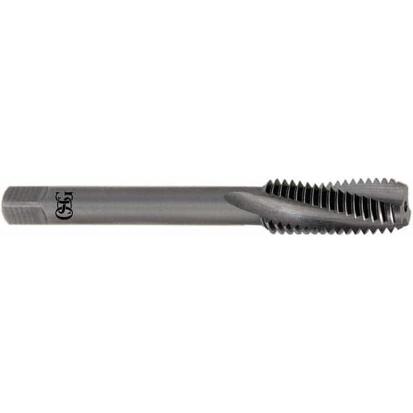 Spiral Flute Tap: M6x1.00 Metric Coarse, 3 Flutes, Modified Bottoming, Solid Carbide, Bright/Uncoated MPN:8315272