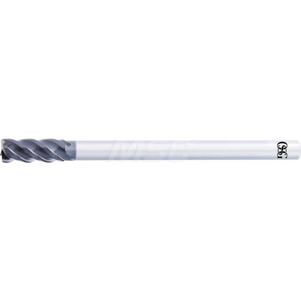 Corner Radius End Mill: 8 mm Dia, 20 mm LOC, 0.5 mm Radius, 4 Flutes, Solid Carbide MPN:8549955