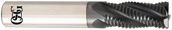 Roughing End Mill: 3 mm Dia, 4 Flutes, Single End, Solid Carbide MPN:HP400-1181