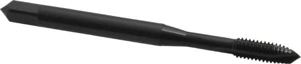 Spiral Point STI Tap: #6-32 UNC, 3 Flutes, Plug, Vanadium High Speed Steel, Oxide Finish MPN:1712601