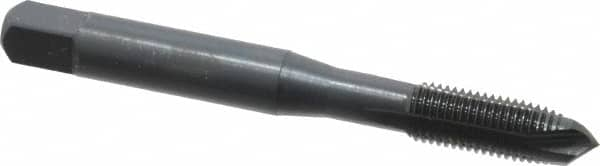 Spiral Point STI Tap: 1/4-28 UNF, 3 Flutes, Plug, Vanadium High Speed Steel, Oxide Finish MPN:1713301