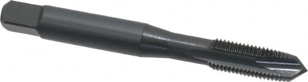 Spiral Point STI Tap: 1/4-28 UNF, 3 Flutes, Plug, Powdered Metal, Oxide Finish MPN:1715501