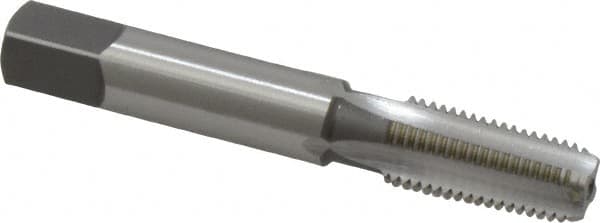 Standard Pipe Tap: 1/16-27, NPT, 4 Flutes, High Speed Steel, Bright/Uncoated MPN:1310000