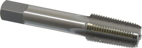 Standard Pipe Tap: 1/8-27, NPT, 4 Flutes, High Speed Steel, Bright/Uncoated MPN:1310200