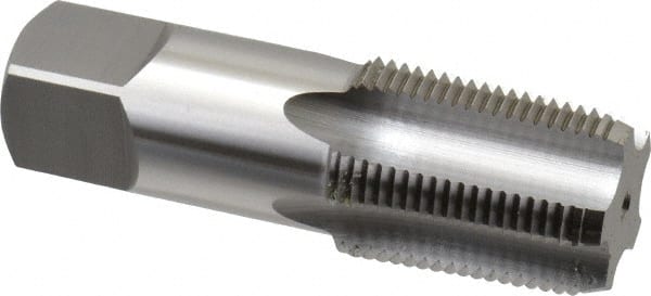 Standard Pipe Tap: 3/4-14, NPT, 5 Flutes, High Speed Steel, Bright/Uncoated MPN:1310600