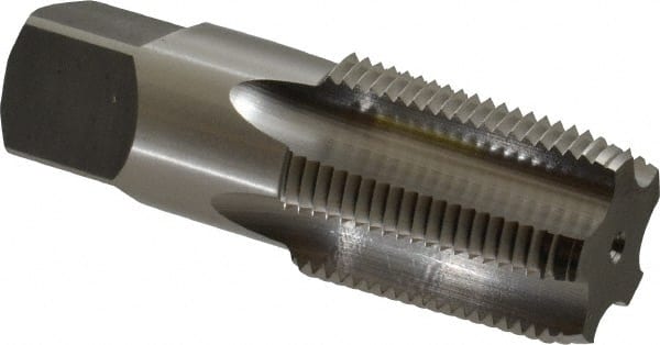 Standard Pipe Tap: 1 - 11-1/2, NPTF, 5 Flutes, High Speed Steel, Bright/Uncoated MPN:1313200