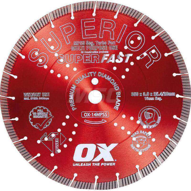 Wet & Dry Cut Saw Blade: 14