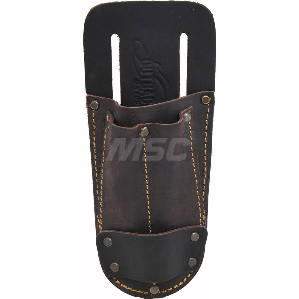 Holder: 1 Pocket, Oil-Tanned Leather, Brown MPN:OX-P263404