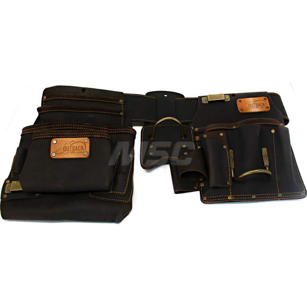 Tool Aprons & Tool Belts, Tool Type: Tool Rig , Minimum Waist Size: 29 , Maximum Waist Size: 46 , Material: Leather , Number of Pockets: 22.000  MPN:OX-P263804