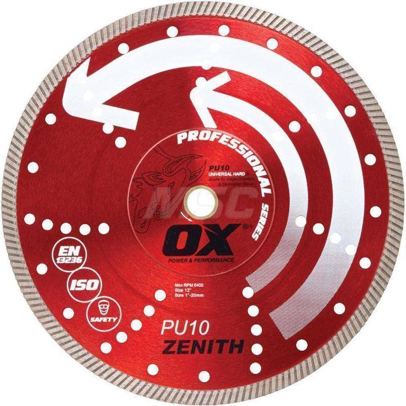 Wet & Dry Cut Saw Blade: 12