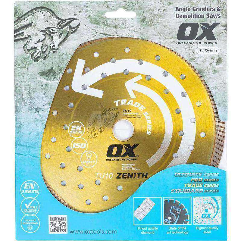 Wet & Dry Cut Saw Blade: 9