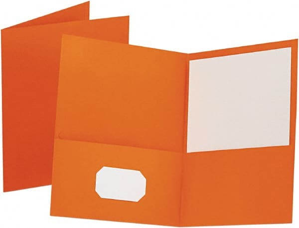 Pocket Folder: Letter, Assorted, 125/Pack MPN:OXF57510