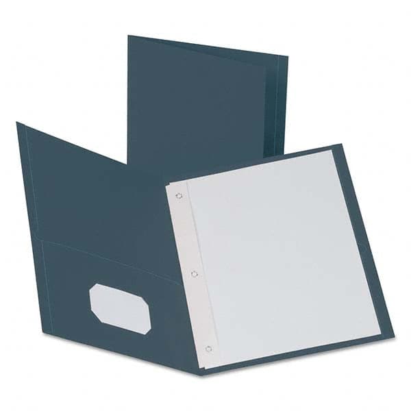 Pocket Folder: Letter, Blue, 25/Pack MPN:OXF57738