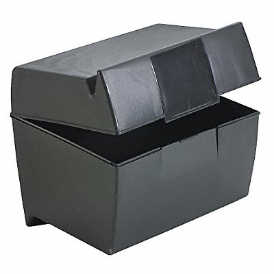 Index Card File Box For 5 x 8 Cards Blk MPN:OXF01581