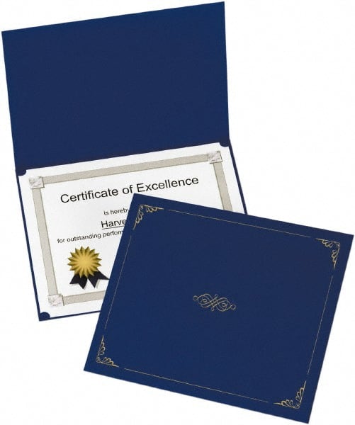 5 Pc Certificate & Document Holder: Dark Blue MPN:OXF29900235BGD