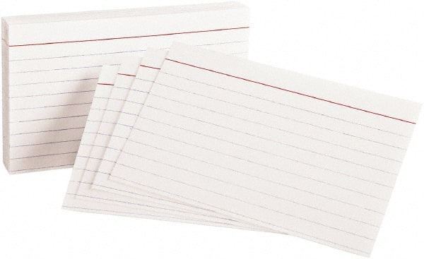 Pack of 100 Index Cards MPN:OXF31