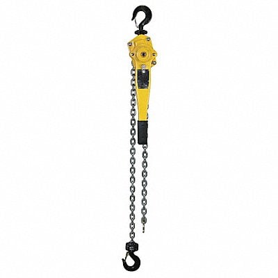 Lever Chain Hoist Cap 3000Lb Lift 10Ft MPN:OZ150-10LHOP