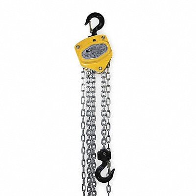 Manual Chain Hoist 1000 lb Lift 20 ft. MPN:OZ005-20CHOP