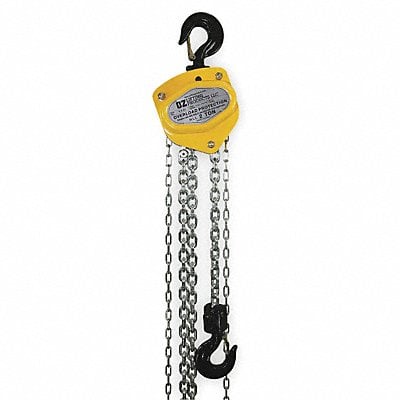 Manual Chain Hoist 4000 lb Lift 10 ft. MPN:OZ020-10CHOP