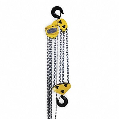 Manual Chain Hoist 20000 lb Lift 10 ft. MPN:OZ100-10CHOP