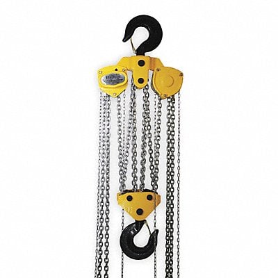 Manual Chain Hoist 40000 lb Lift 10 ft. MPN:OZ200-10CHOP